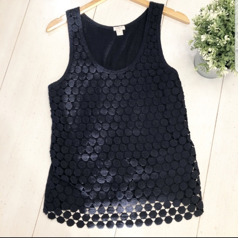 J. Crew navy top